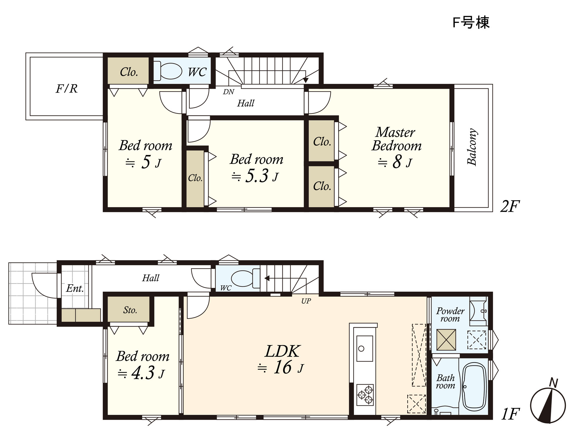 （建物プラン例）丁寧な打ち合わせにてヒアリングを行い、お客様のお好きな間取をプランニングいたします。